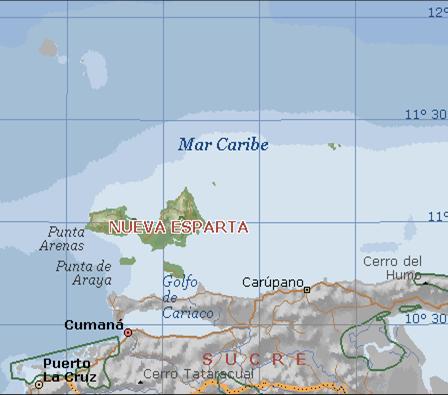 Imágen del estado Nueva Esparta